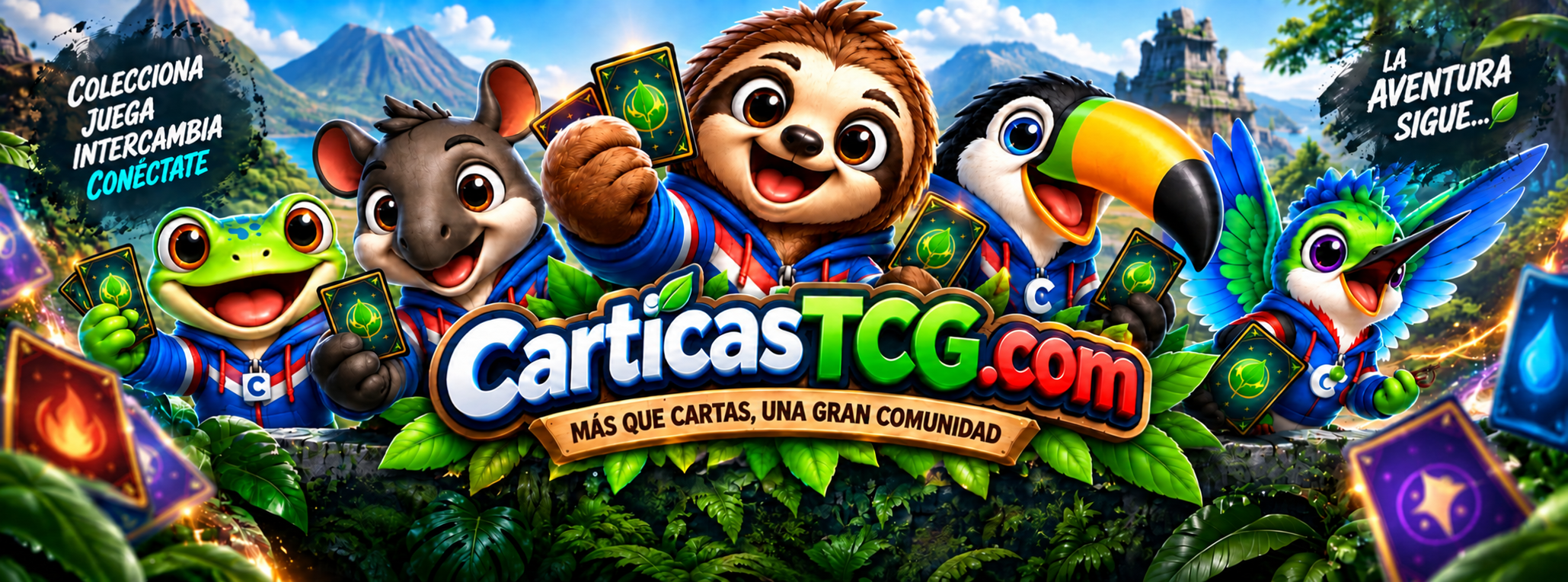 CarticasTCG.com — Colecciona, juega, intercambia, conéctate. Más que cartas, una gran comunidad.